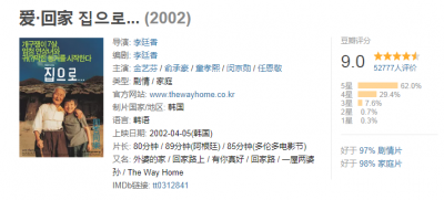 ​豆瓣8.5分以上的韩国家庭电影推荐(这6部你都看过没有？)