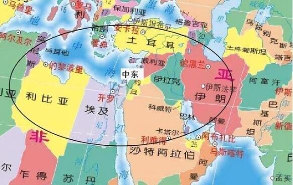 历史中东都有哪些国家?“中东”这一称呼是怎么来的? 2