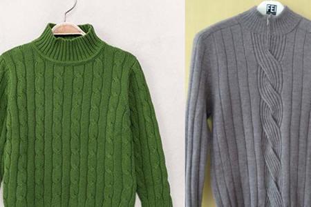 简单毛衣花样图解 选择适符合你风格的一款！