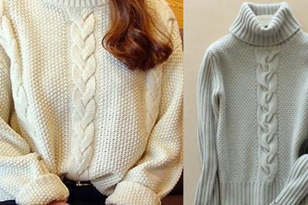 简单毛衣花样图解 选择适符合你风格的一款！