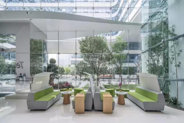 传说中别人家办公室——成都腾讯大厦!