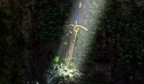 传说中的石中剑,据说拔出来就能当国王,结果只有一个人成功