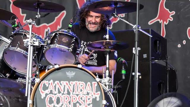 美国死亡金属乐队CANNIBAL CORPSE（食人尸）鼓手Paul……