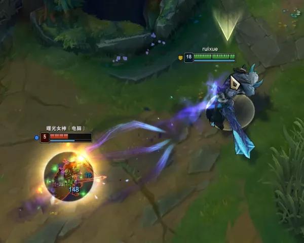 屠龙勇士巨魔皮肤:用远古巨龙头当柱子,W和E成绝配,大招爱了