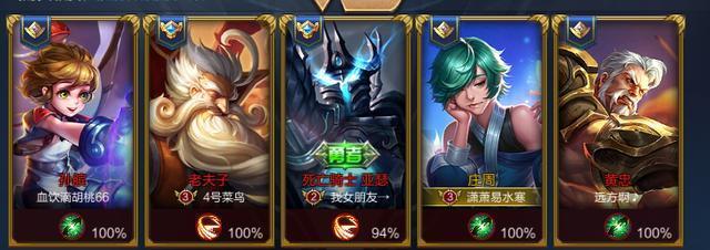 盘点王者荣耀里面哪些奇葩的名字！