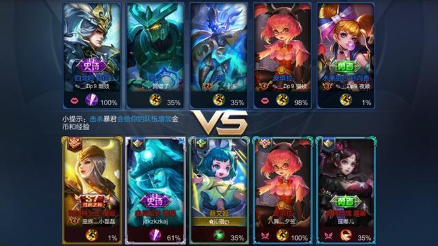 盘点王者荣耀里面哪些奇葩的名字！