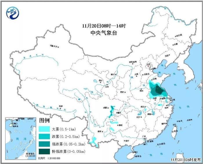 当心团雾！大广高速28车相撞！送“团雾地图”轻松应对