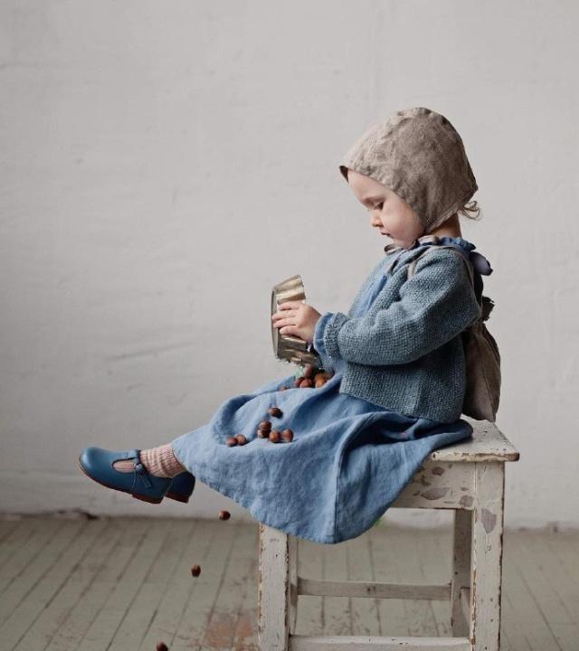 萌宝的可爱小裙子,棉麻面料,漂亮又简单,附5款裁剪图