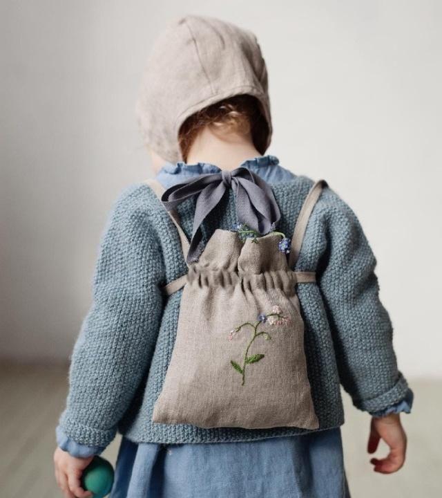 萌宝的可爱小裙子,棉麻面料,漂亮又简单,附5款裁剪图