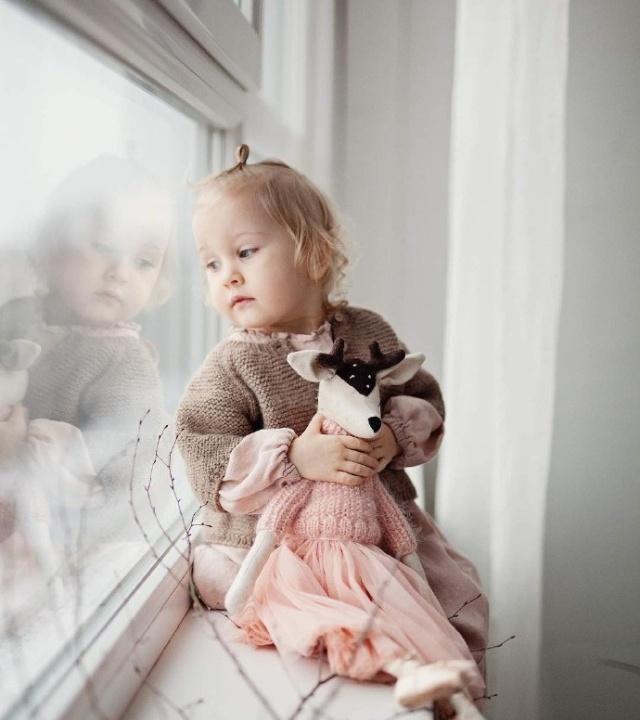 萌宝的可爱小裙子,棉麻面料,漂亮又简单,附5款裁剪图