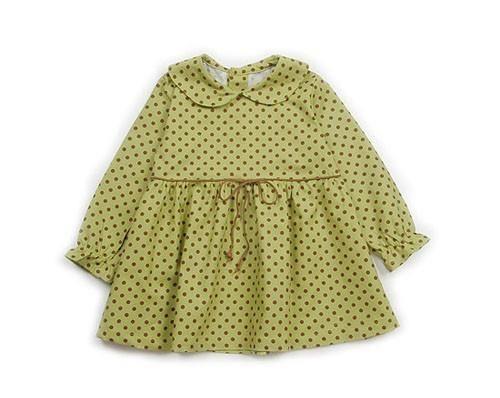 萌宝的可爱小裙子,棉麻面料,漂亮又简单,附5款裁剪图