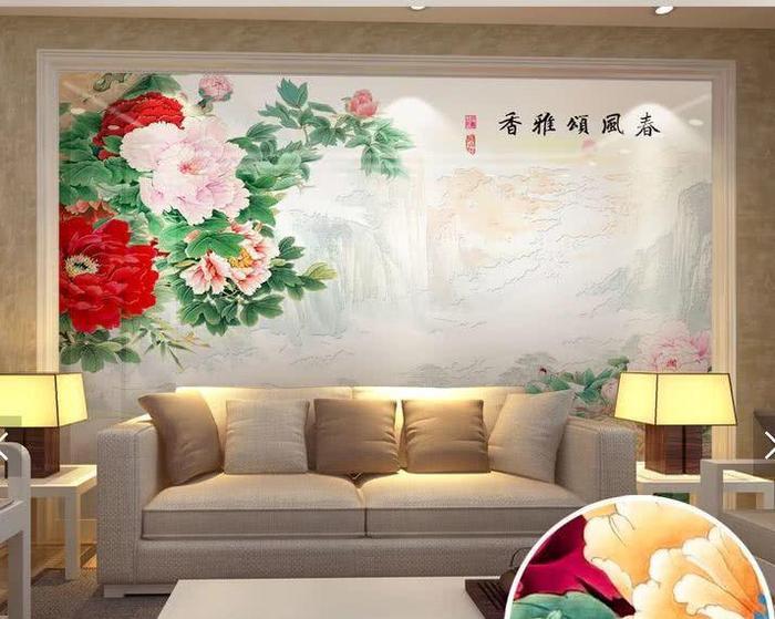 十三款古典中式风格客厅背景墙,宁静淡雅的设计让人喜欢