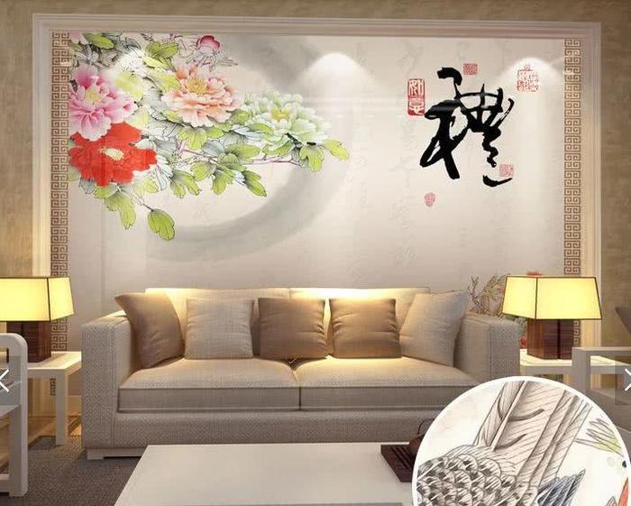 十三款古典中式风格客厅背景墙,宁静淡雅的设计让人喜欢