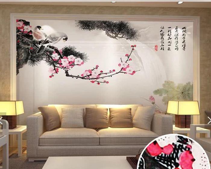 十三款古典中式风格客厅背景墙,宁静淡雅的设计让人喜欢