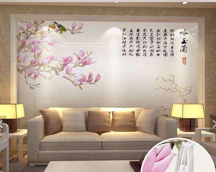 十三款古典中式风格客厅背景墙,宁静淡雅的设计让人喜欢