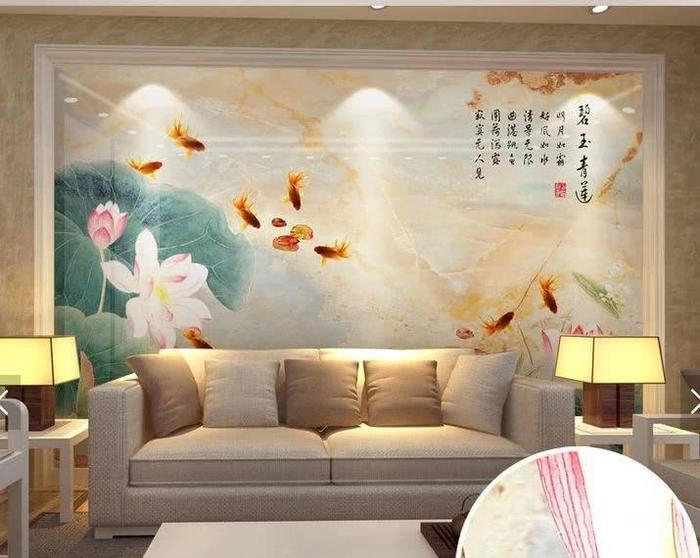 十三款古典中式风格客厅背景墙,宁静淡雅的设计让人喜欢