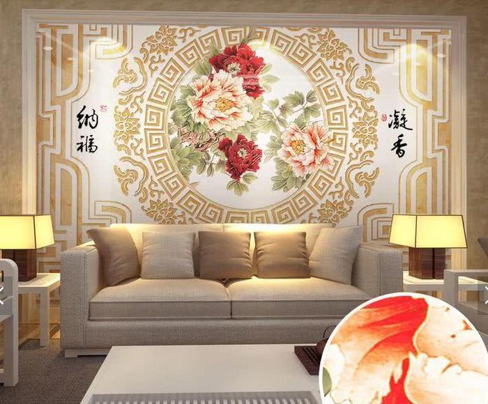 十三款古典中式风格客厅背景墙,宁静淡雅的设计让人喜欢
