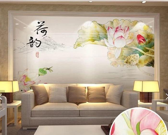 十三款古典中式风格客厅背景墙,宁静淡雅的设计让人喜欢