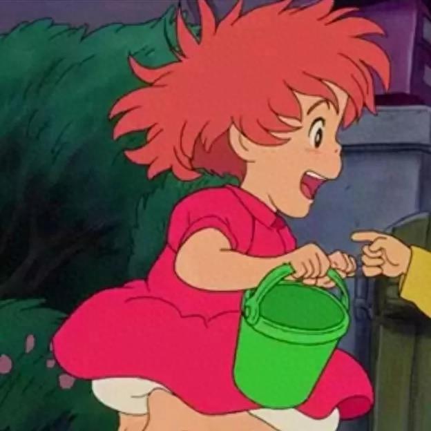 一组宗介爱波妞,波妞爱宗介,情侣头像