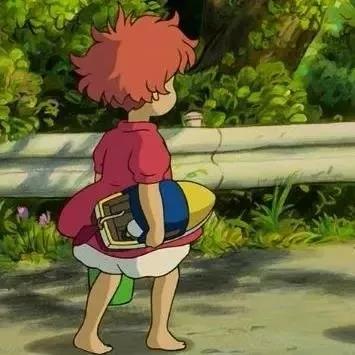 一组宗介爱波妞,波妞爱宗介,情侣头像