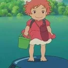 一组宗介爱波妞,波妞爱宗介,情侣头像