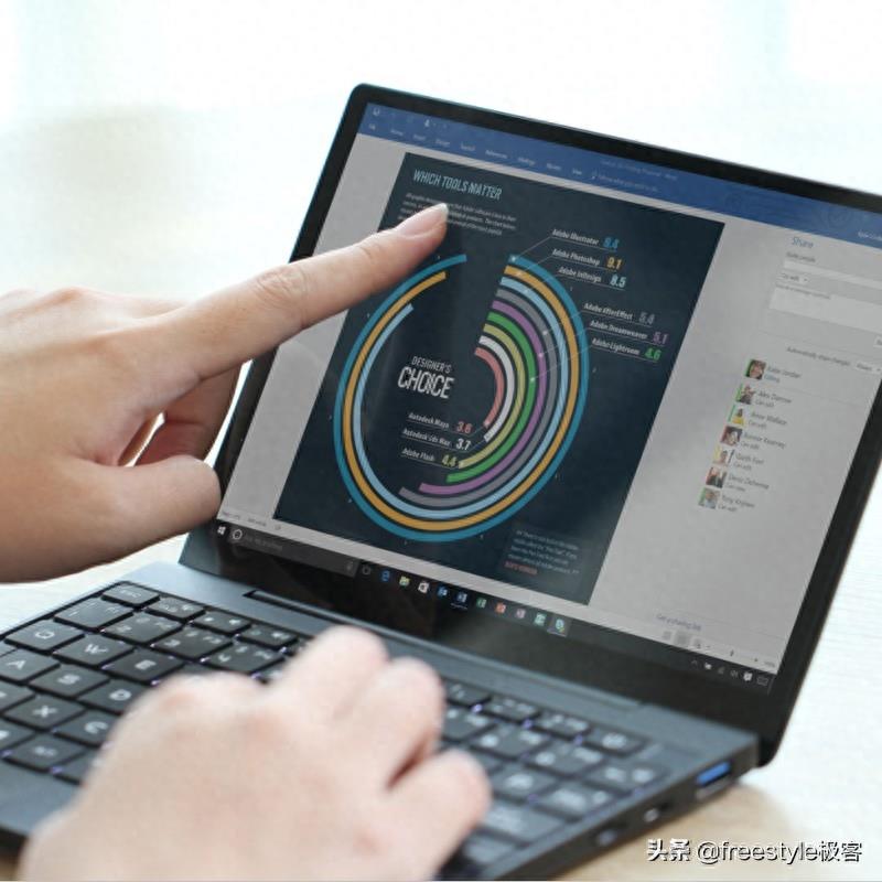 神奇小本实拍图曝光,比苹果笔记本电脑小很多