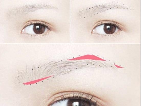 第一次画高挑眉怎么画好看，手把手教你画好高挑眉