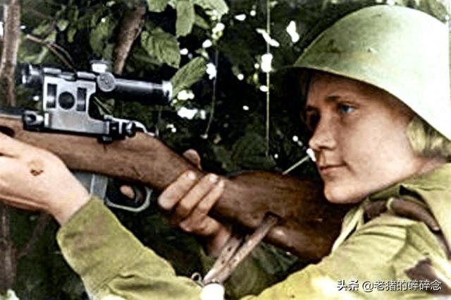 揭秘前苏联传奇女狙击手，曾一人干掉309个德军