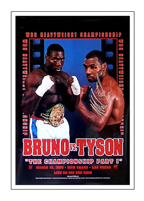 拳王泰森18张经典比赛海报欣赏