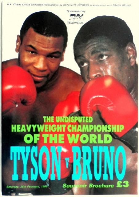 拳王泰森18张经典比赛海报欣赏