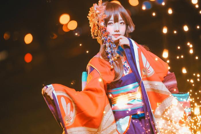 《阴阳师》神乐COS by Messie黄!