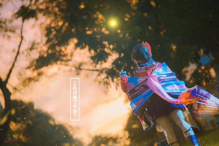 《阴阳师》神乐COS by Messie黄!