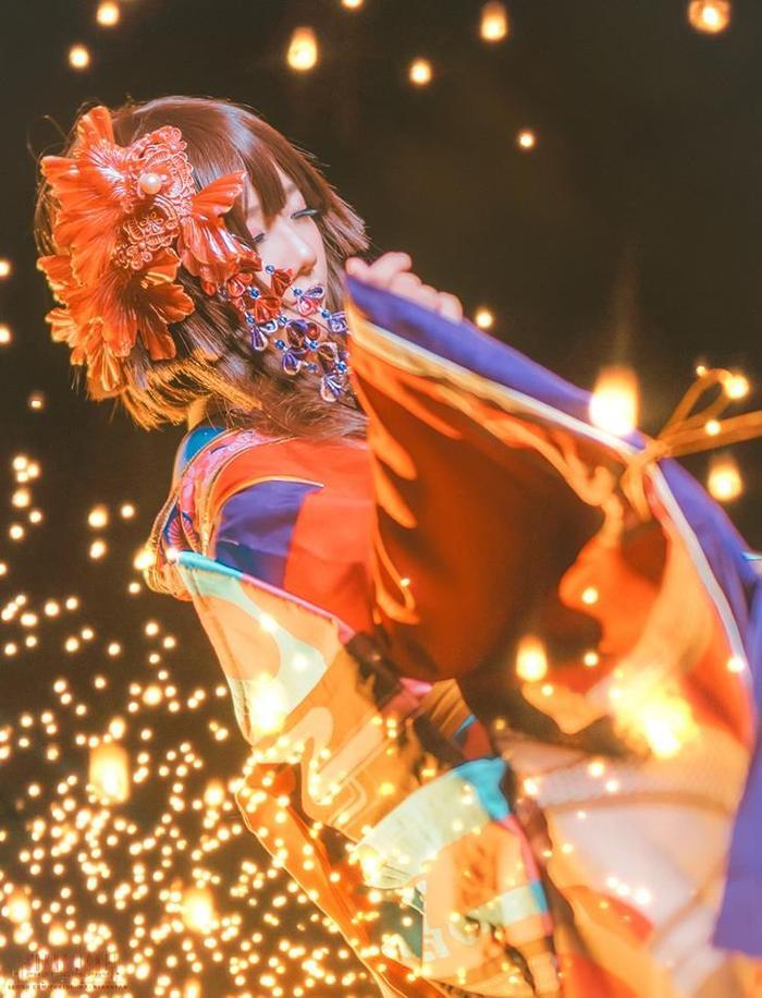 《阴阳师》神乐COS by Messie黄!