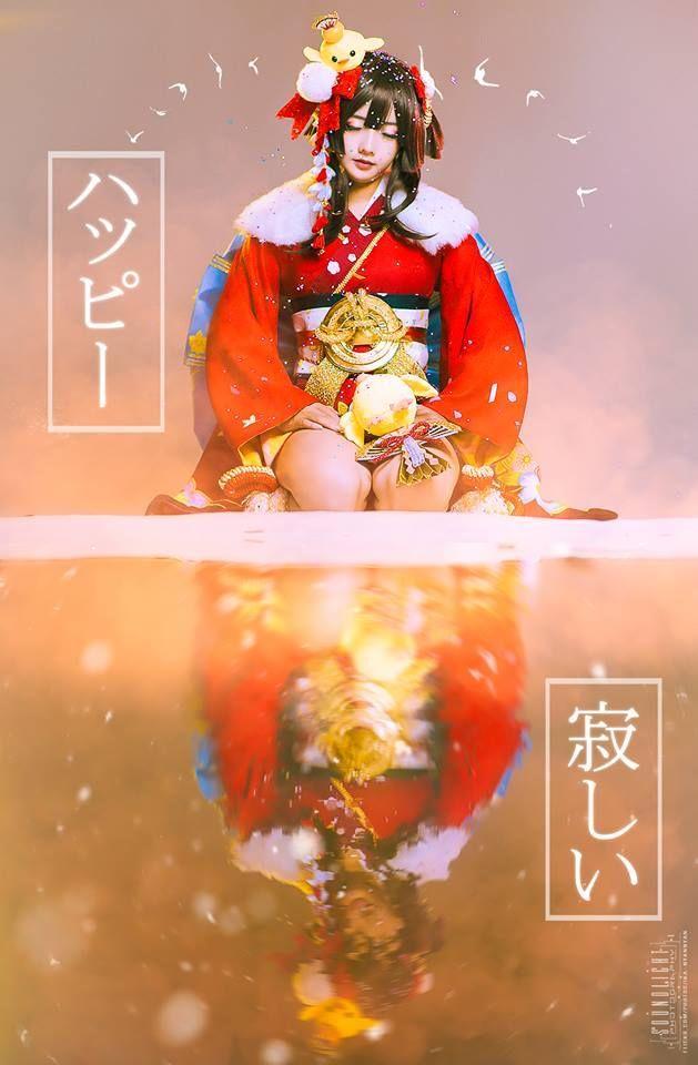 《阴阳师》神乐COS by Messie黄!