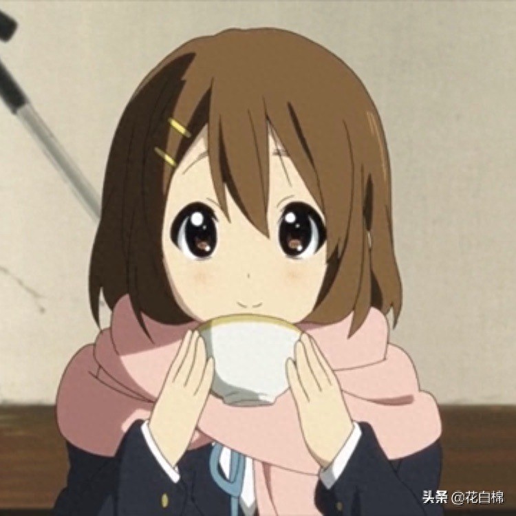 轻音少女平泽唯可爱无水印女生动漫头像