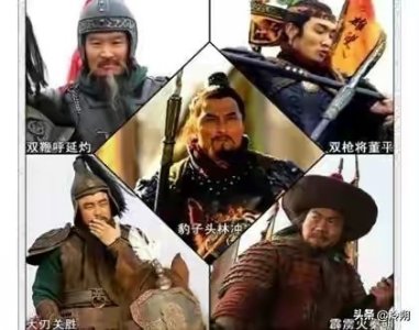 《水浒传》梁山五虎+八骠骑武功排行