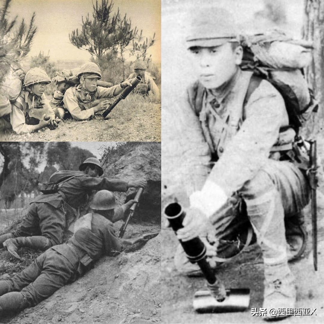 二战旧日本陆军步兵班火力支柱――89式掷弹筒!