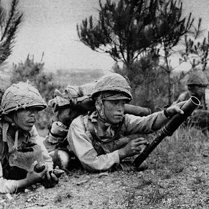 二战旧日本陆军步兵班火力支柱――89式掷弹筒!