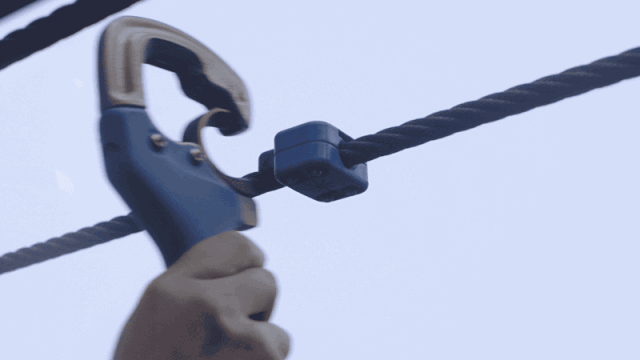 游乐场高空蹦极第一视角（16米巨型秋千40米透明滑梯）(21)