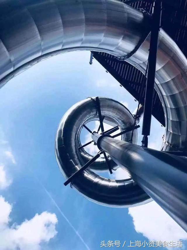 游乐场高空蹦极第一视角（16米巨型秋千40米透明滑梯）(24)