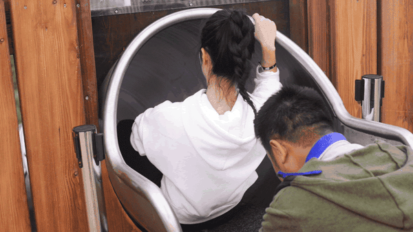 游乐场高空蹦极第一视角（16米巨型秋千40米透明滑梯）(25)