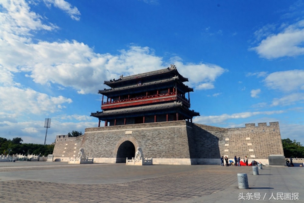 永定门城楼 见证着北京城的历史变迁