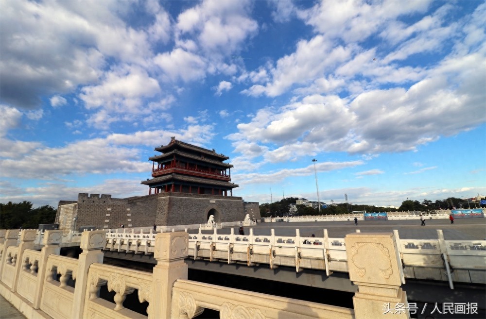 永定门城楼 见证着北京城的历史变迁
