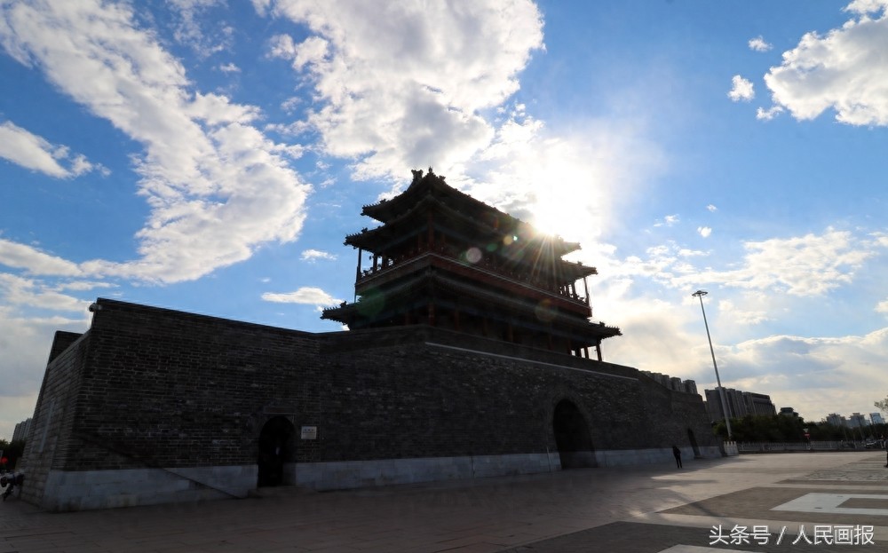 永定门城楼 见证着北京城的历史变迁