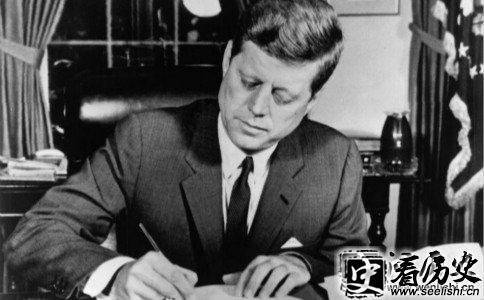 美国总统肯尼迪旧照