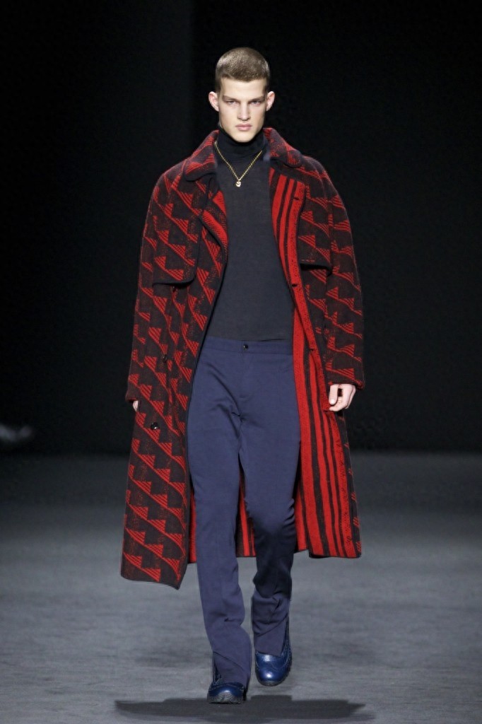 范思哲秋冬男装亮相米兰时装周